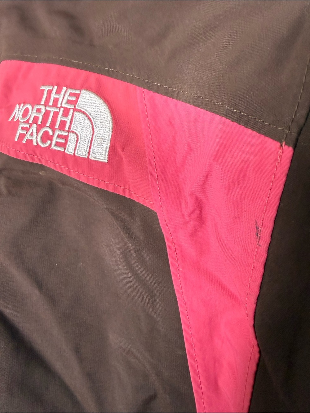 The North Face 2 in 1 Women’s Brown & Pink Ski Jacket Size Medium - Picture 6 of 6